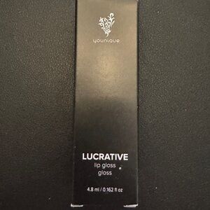 Younique Lighthearted Lip Gloss in Black Packaging